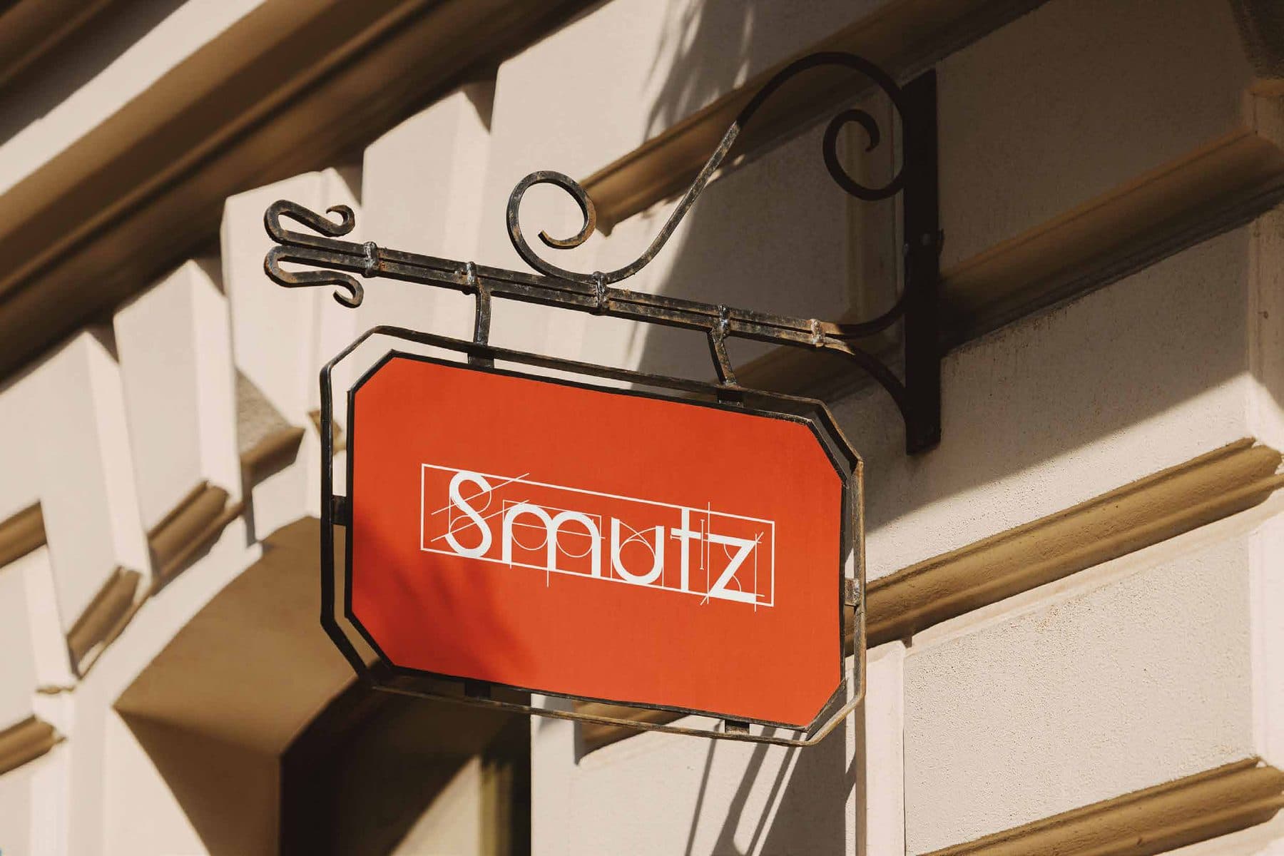 Reclame com o logótipo Smutz